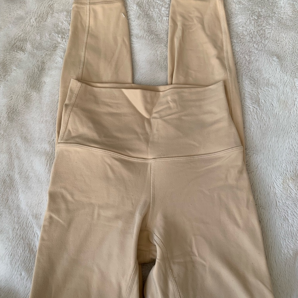 Lululemon Athletica Cream Pants - Picture 2 of 3